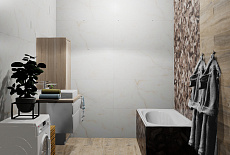 Проект ванной комнаты от дизайнера-консультанта Кузьмичевой Анны